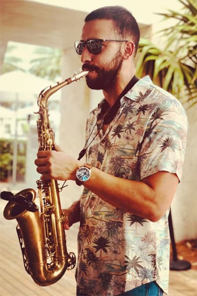 Gerardo Pacheco, Saxophone